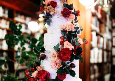 flower-wedding-cake